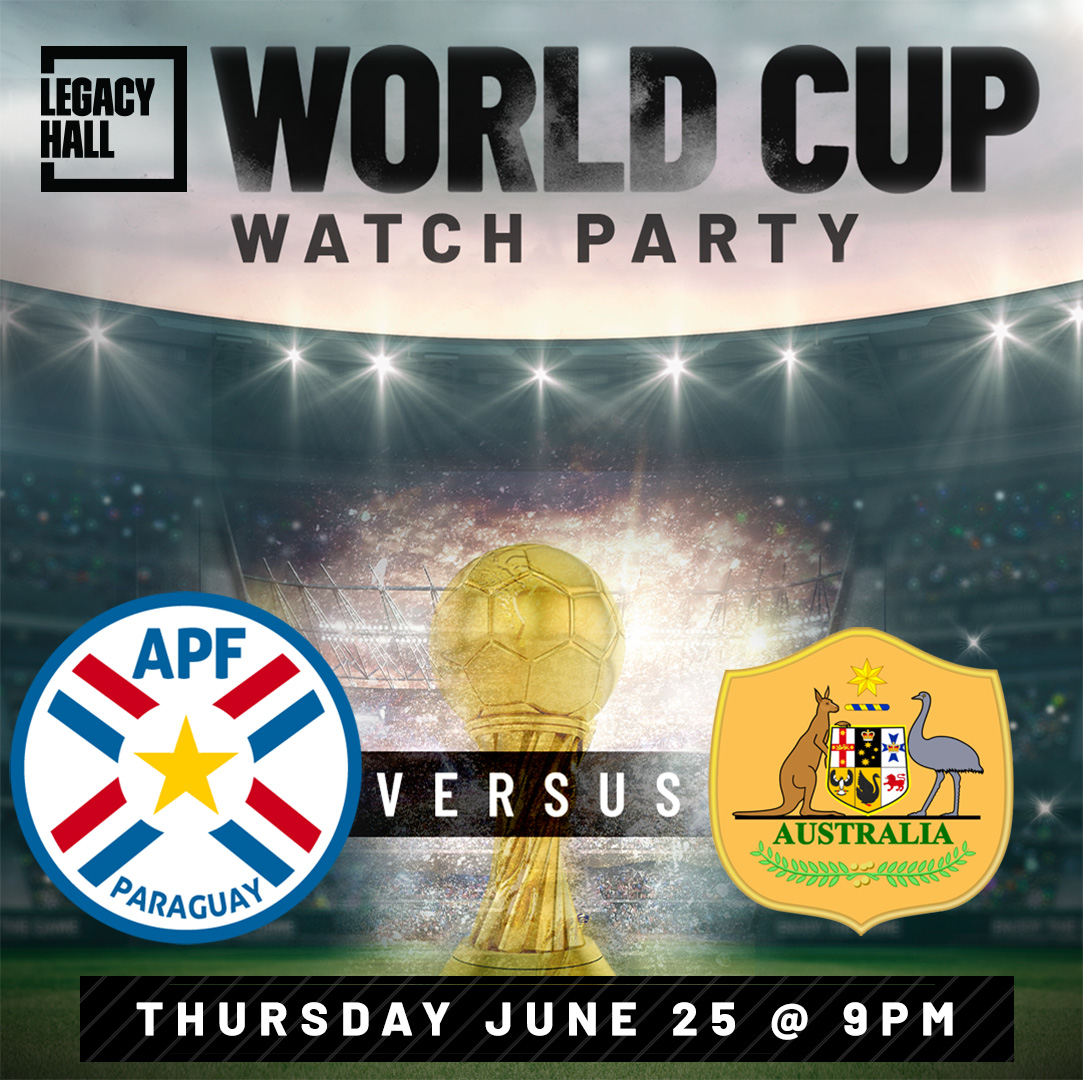 Promo image of Paraguay vs Australia Match