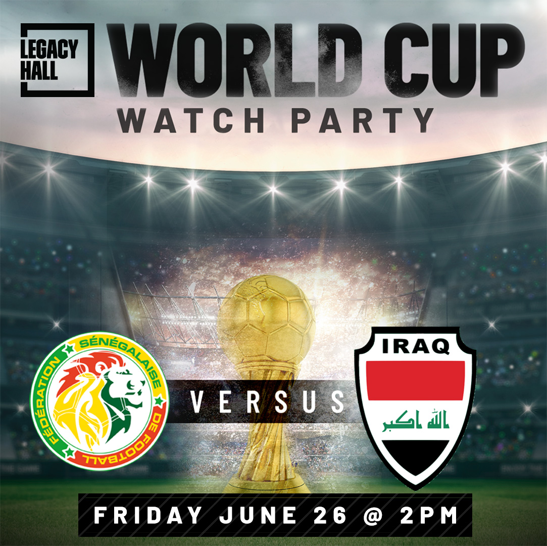 Promo image of Senegal vs Iraq Match