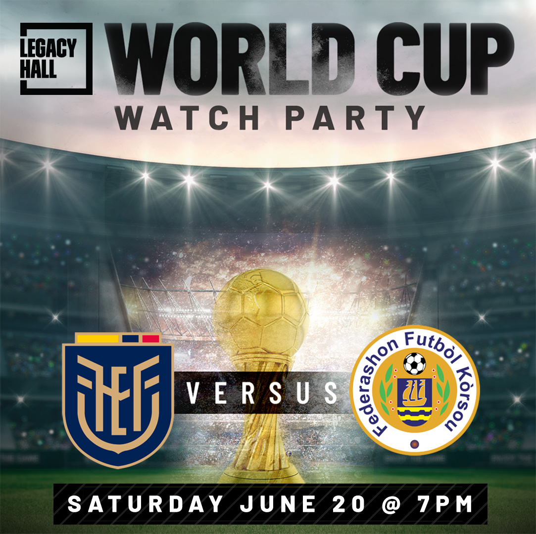 Promo image of Ecuador vs Curaçao Match