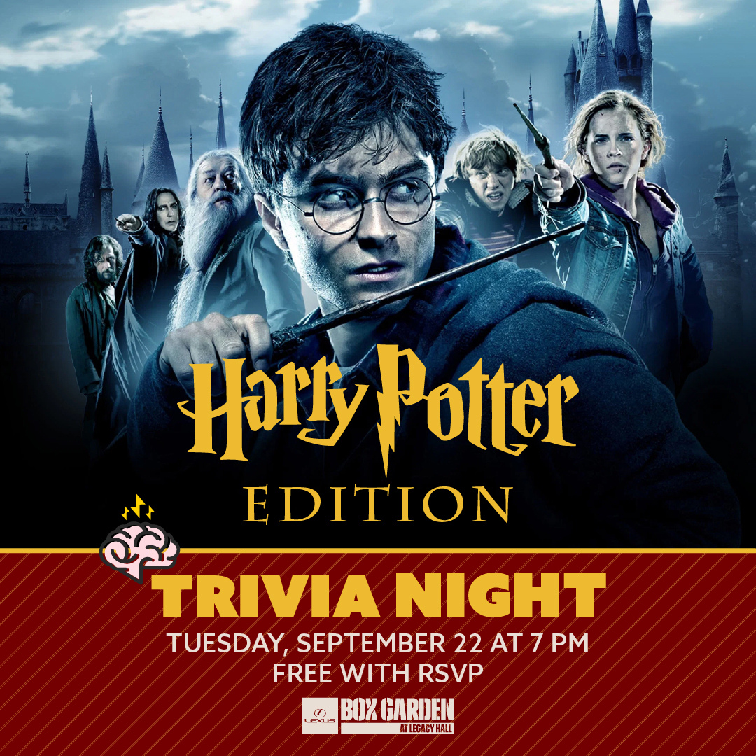 Promo image of Harry Potter Themed Trivia Night