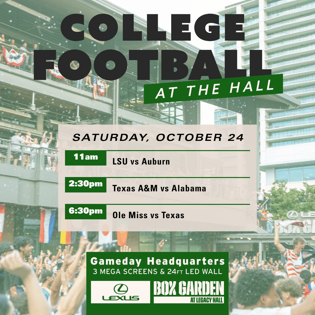 Promo image of October 24th College Football Games