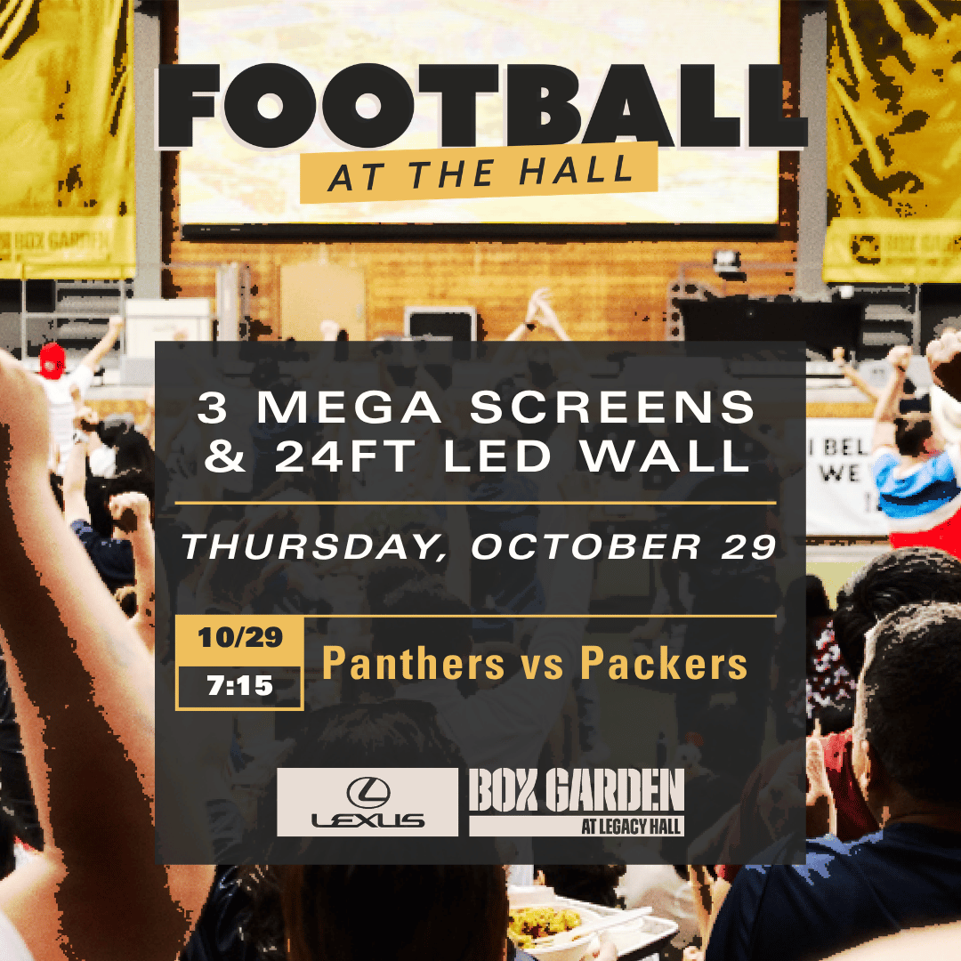 Promo image of Panthers vs Packers