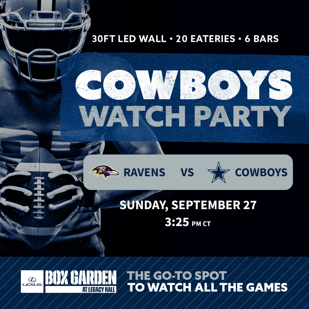 Promo image of Dallas Cowboys Watch Party: Ravens vs Cowboys