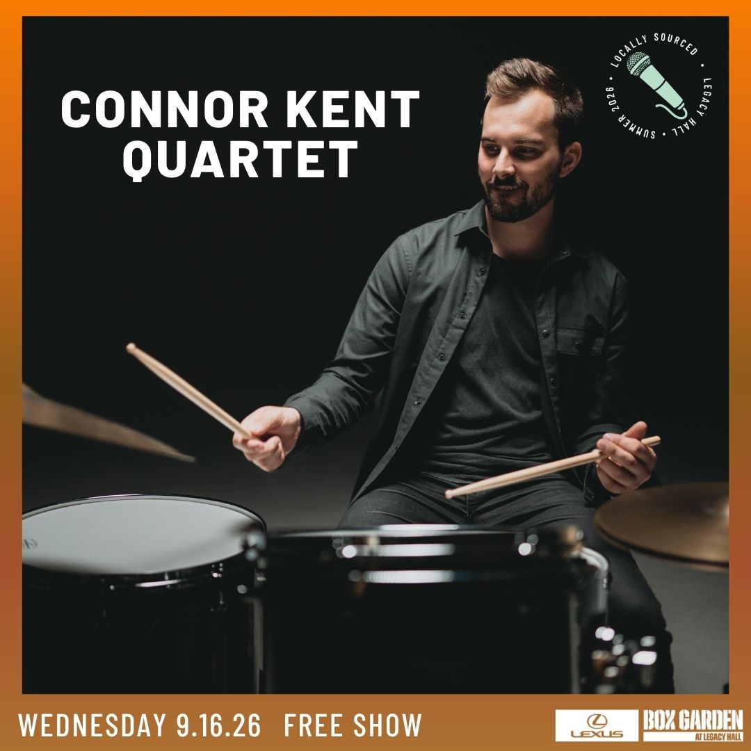Promo image of Connor Kent Quartet | Locally Sourced Concert Series