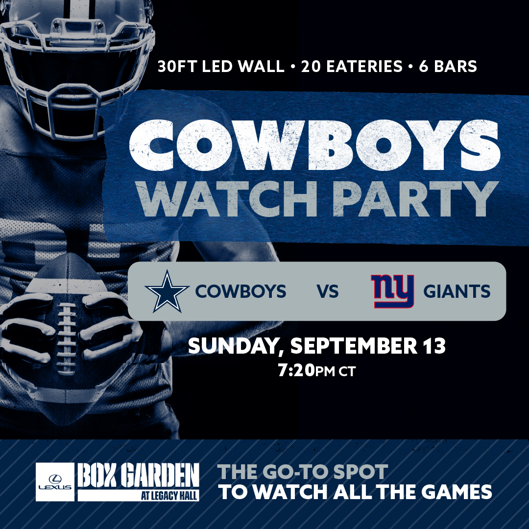 Promo image of Dallas Cowboys Season Opener
