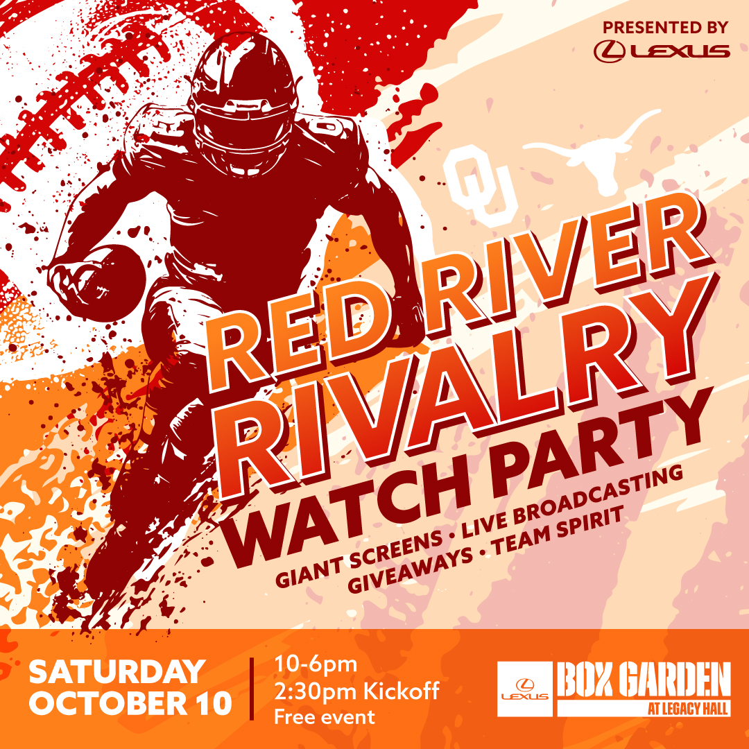 Promo image of TX vs OU Watch Party | Red River Rivalry