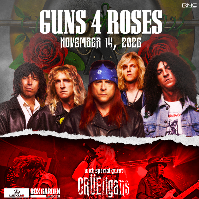 Promo image of Guns ‘n Roses Tribute | Guns 4 Roses