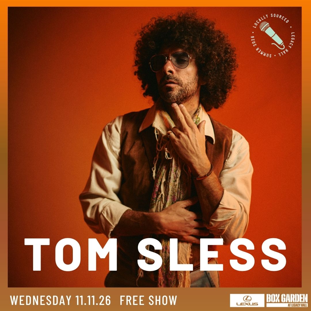 Promo image of Tom Sless | Locally Sourced Concert Series