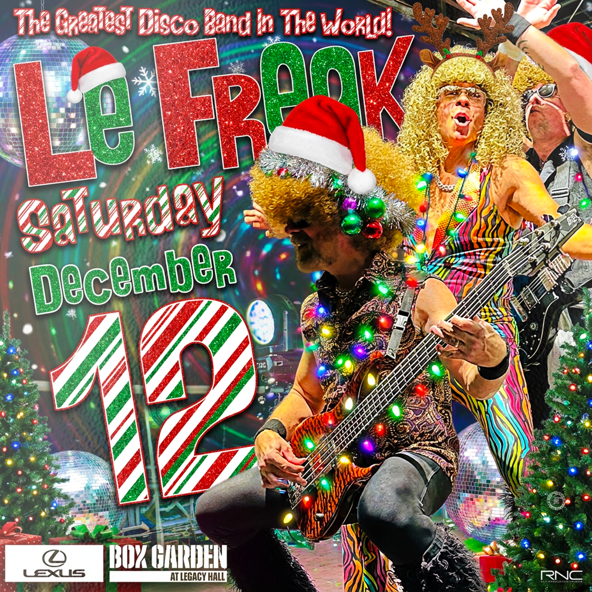 Promo image of Le Freak | The Greatest Disco Band in the World